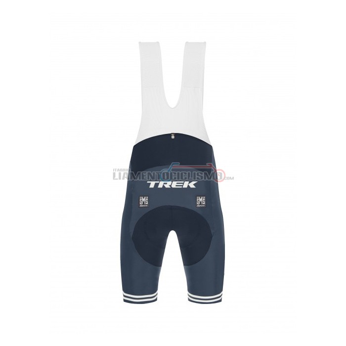 Abbigliamento Ciclismo Trek Segafredo Manica Corta 2021 Giallo Scuro Blu